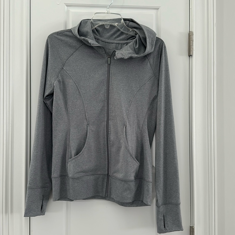90 Degree By Reflex Full Zip Hooded Performing Jacket Size L